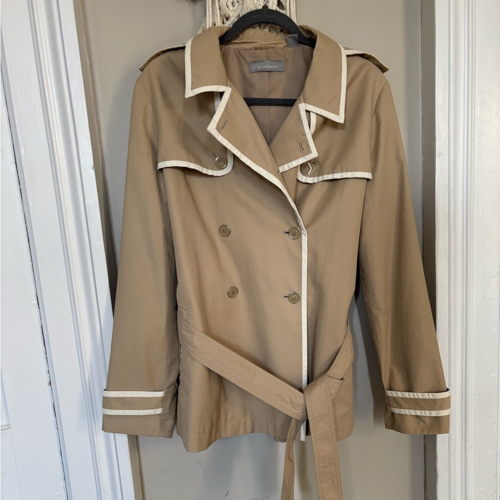 Lightweight Tan Trench Coat
